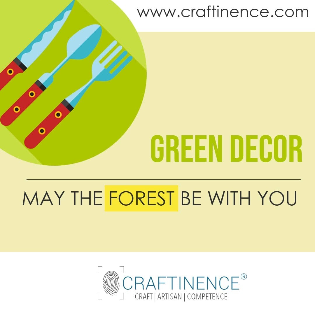 Crafting Harmony: Exploring the 7 Elements of Interior Design with Craftinence's Sustainable Eco-Friendly Green Interior Decor