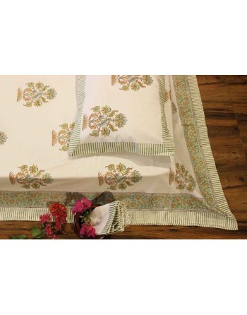 Our Exquisite Heritage Cotton Hand Block Print Bedsheet