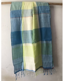 COTTON STOLE GREEN