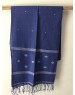 Pure Jamdani Stole- Indigo...