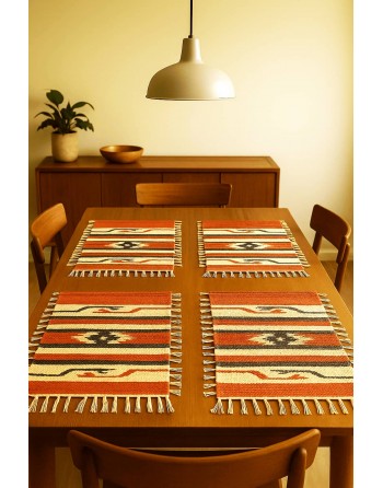 Poppy -Table Mats Set of 4