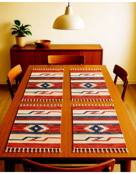 Petunia Table Mats-Set of...