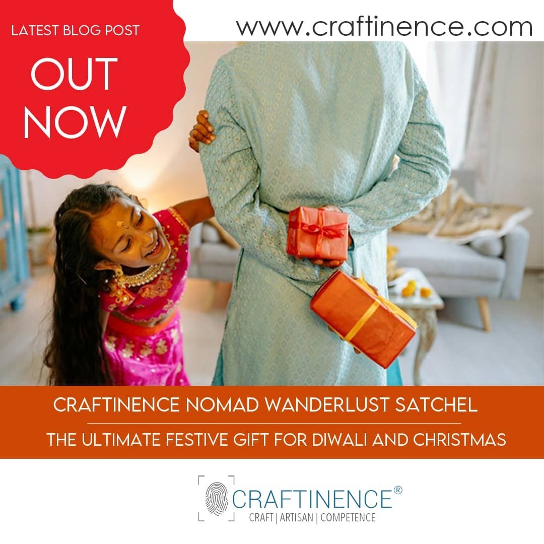 Craftinence Nomad Wanderlust Satchel: The Ultimate Festive Gift for Diwali and Christmas