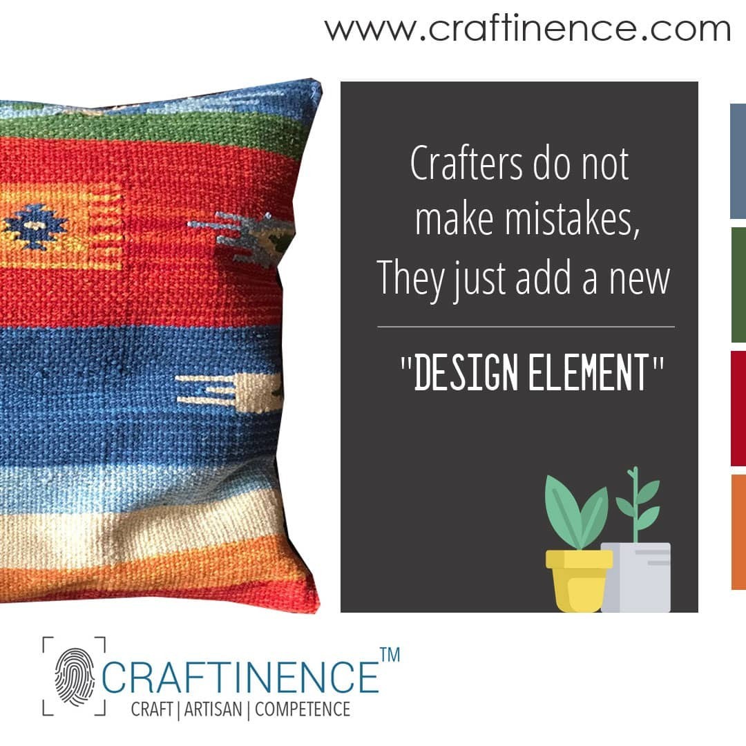 Craftinence: Reviving Indian Craftsmanship in Kilim Cushion Covers in India