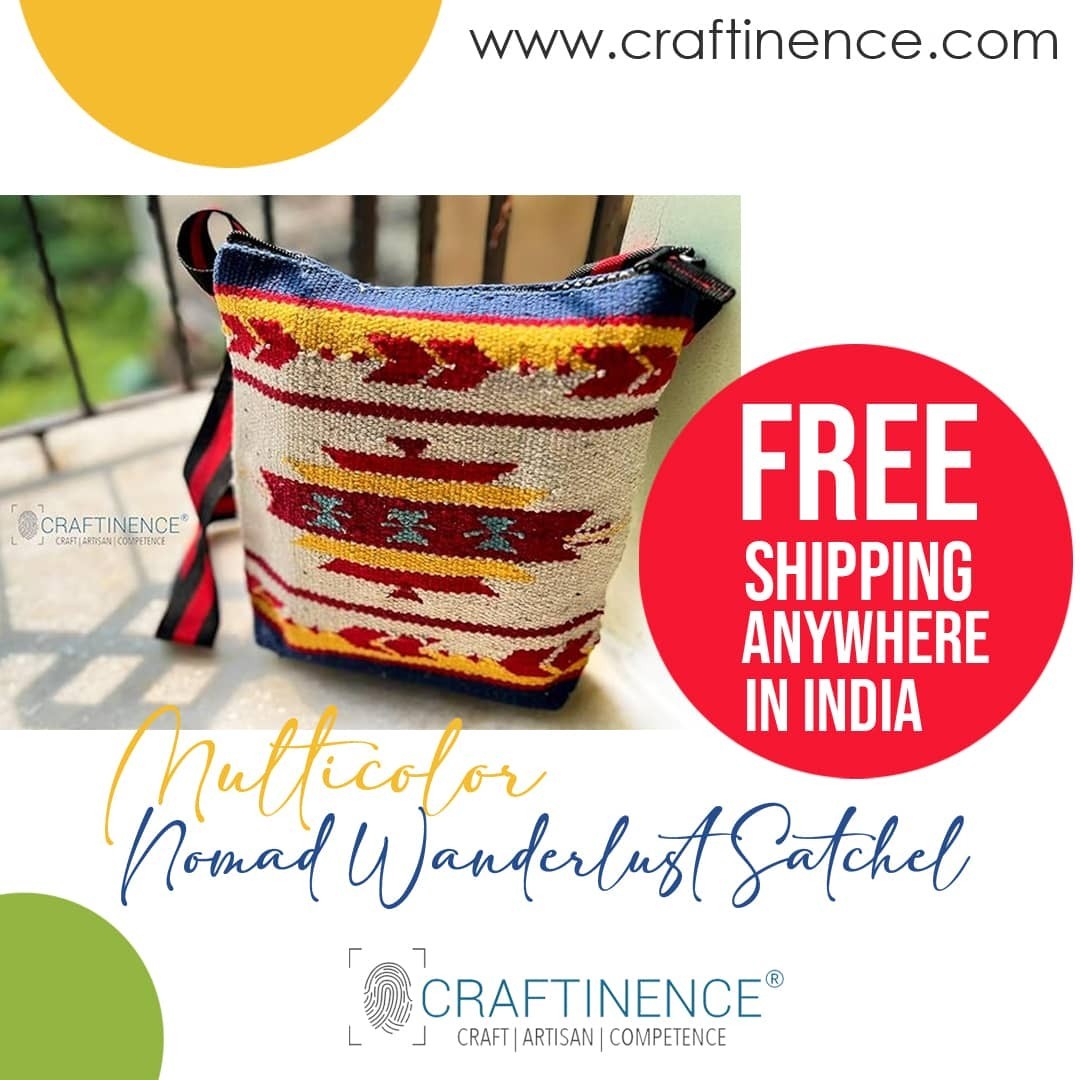 Nomad Wanderlust: Embarking on a Sustainable Journey with Craftinence Flauntit Handbags